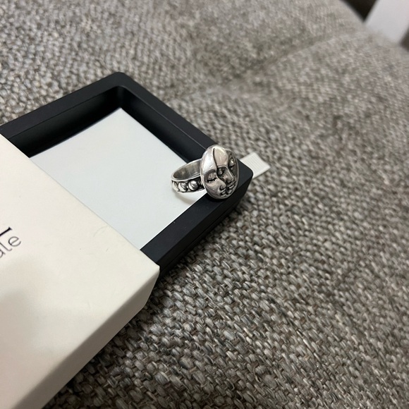 Heidijhale Over the Moon sterling silver ring - Picture 3 of 4